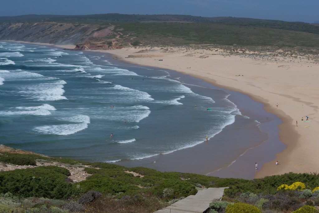 Carrapateira Beach in Algarve