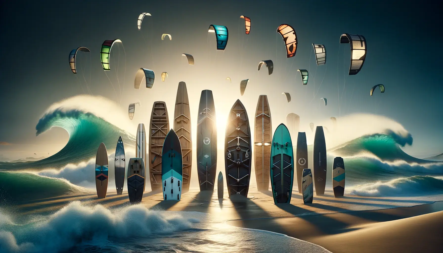 kiteboards