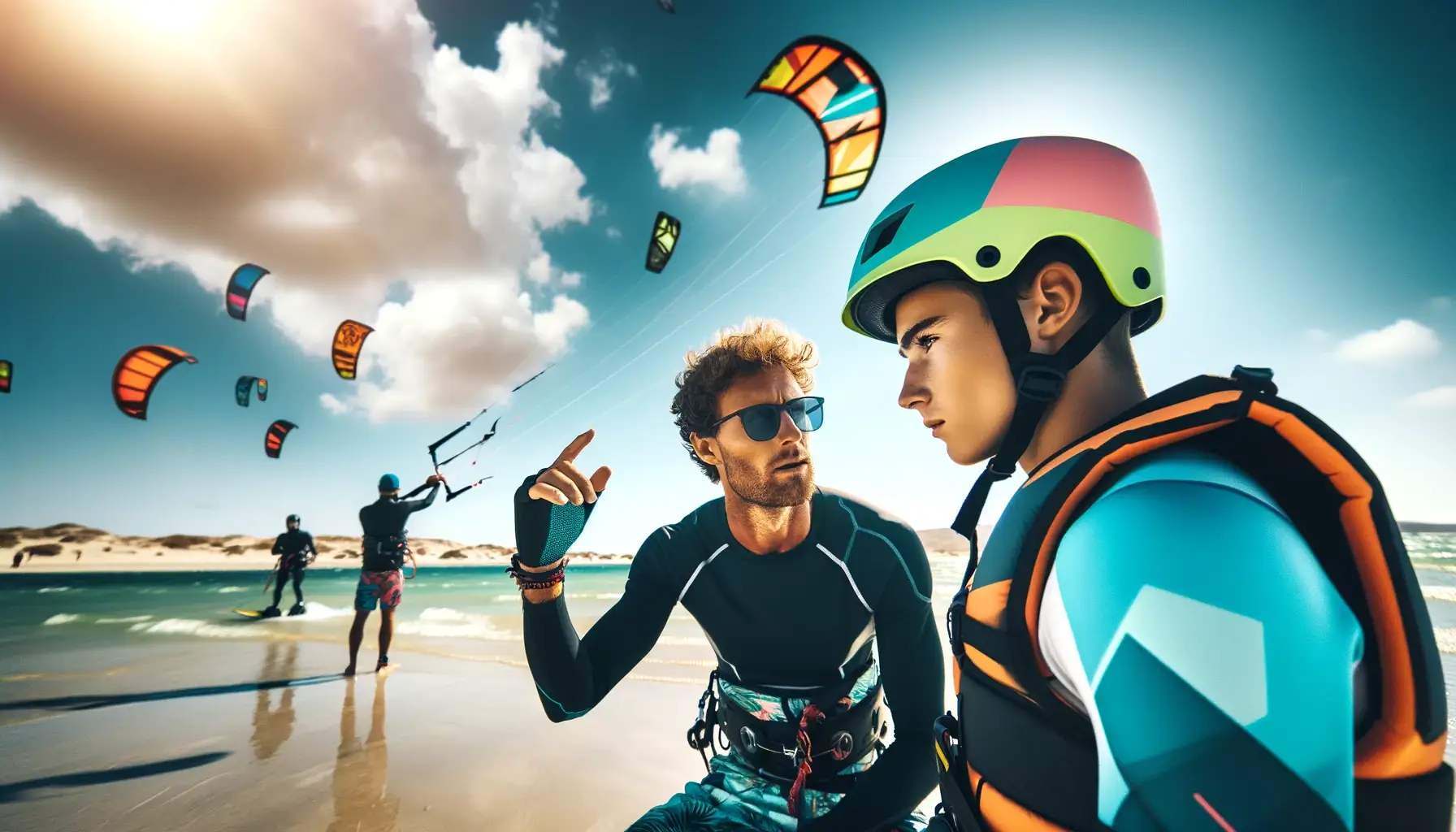 Safety Measures for Beginner Kitesurfers