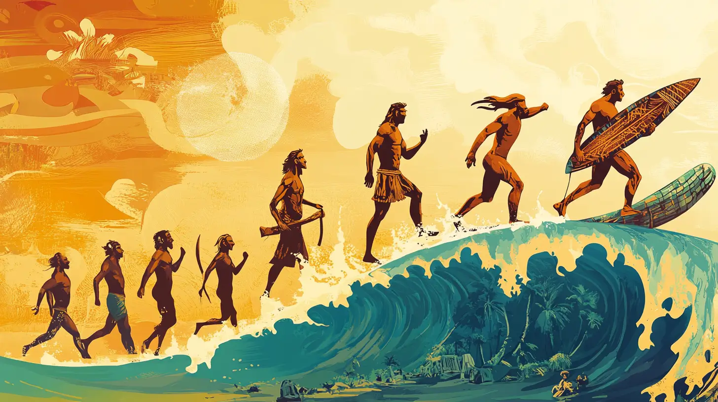 The Evolution of Surfing